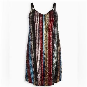 Torrid sequin dress size 3
